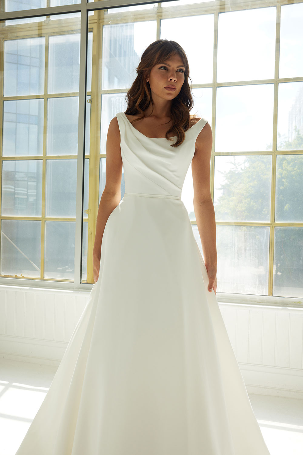 Suzanne Neville Lanesborough Wedding Dress, Miss Bush, SurreyMiss Bush