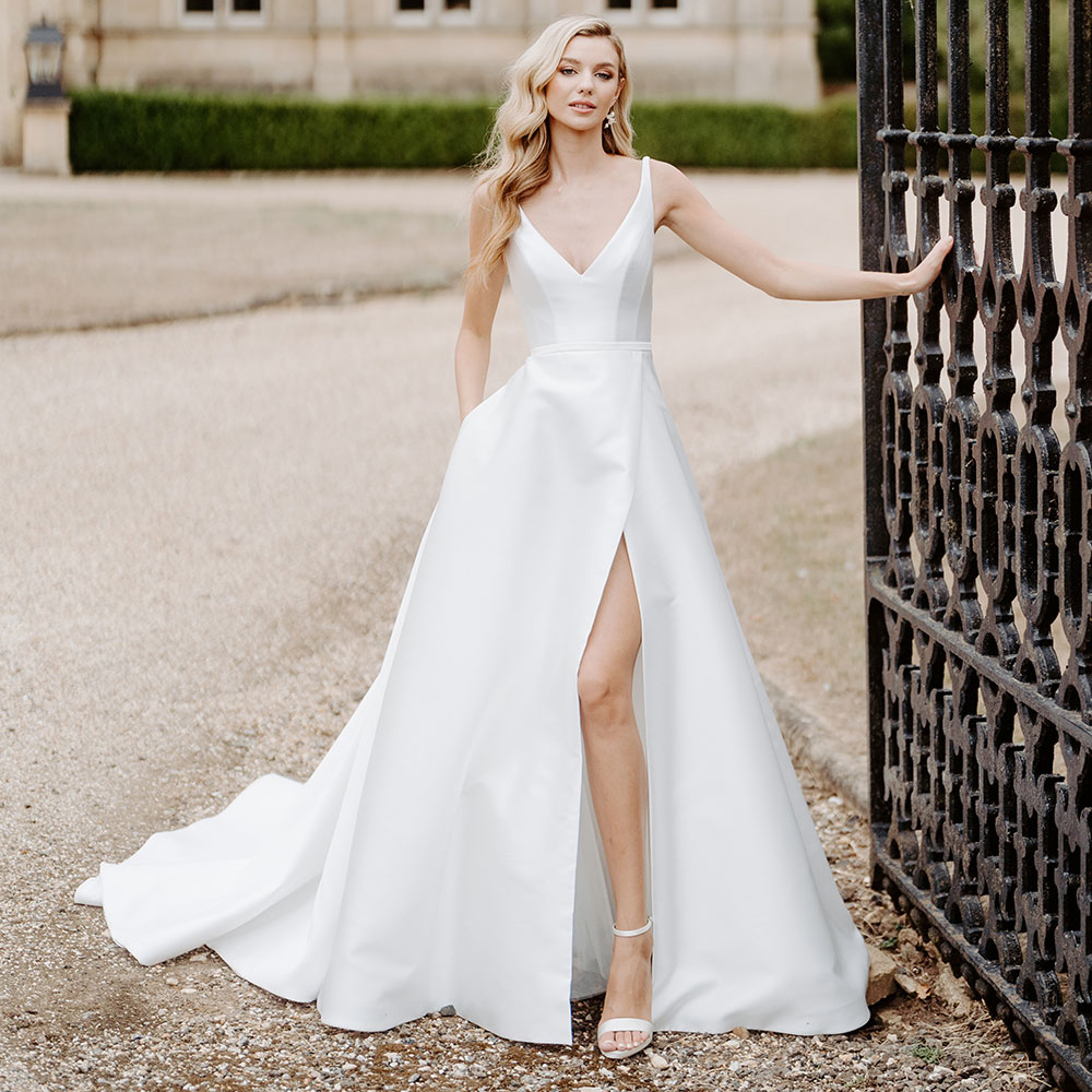 Suzanne Neville Coworth Wedding Dress at Miss Bush, SurreyMiss Bush