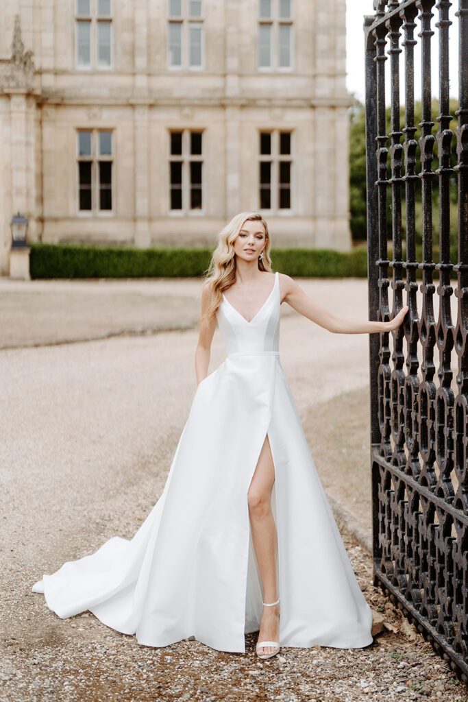 Suzanne Neville Wedding Dresses at Miss Bush bridal boutique SurreyMiss