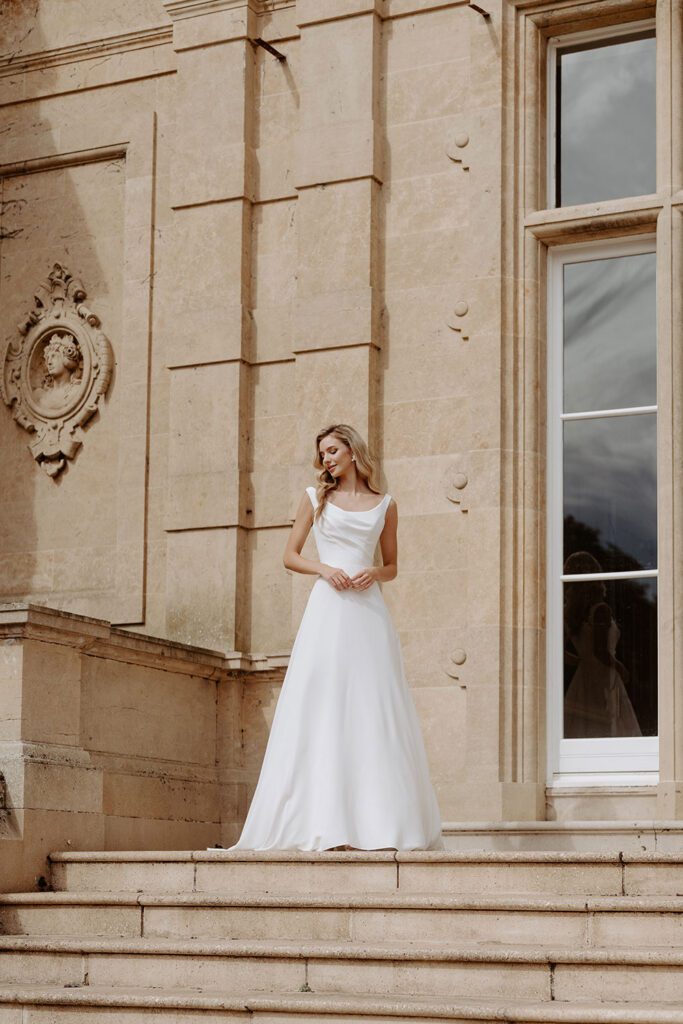 Suzanne Neville Wedding Dresses at Miss Bush bridal boutique SurreyMiss