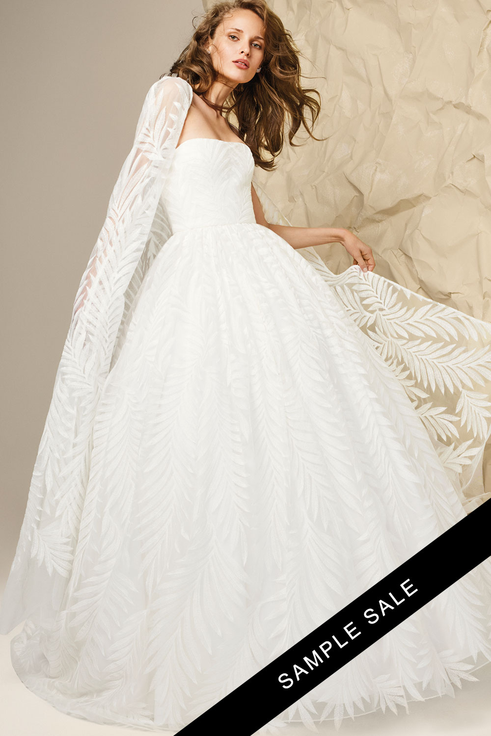 Jesus Peiro 2423 wedding dress and cape