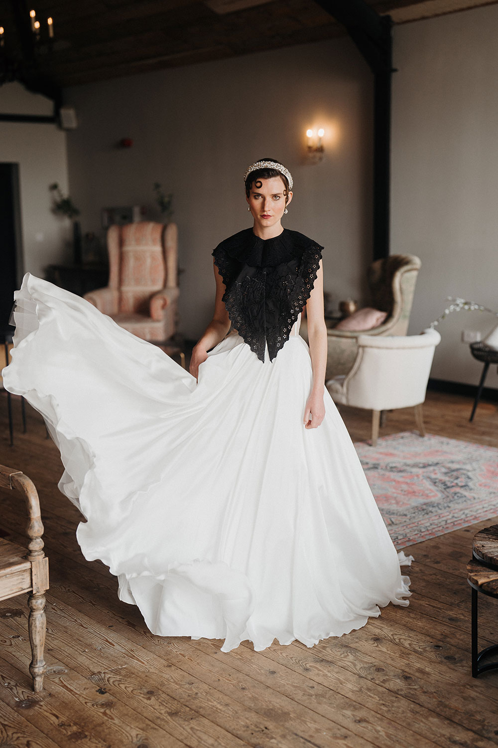 Turlington bridal separates by Nortier 