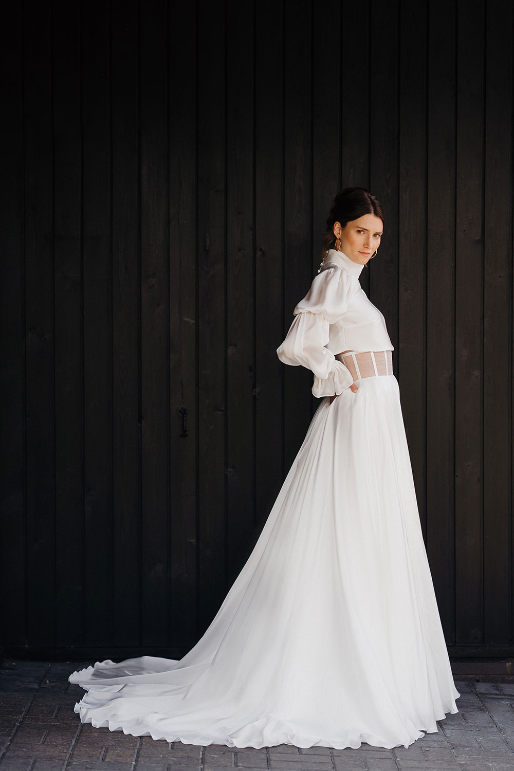 Turlington bridal separates by Nortier 