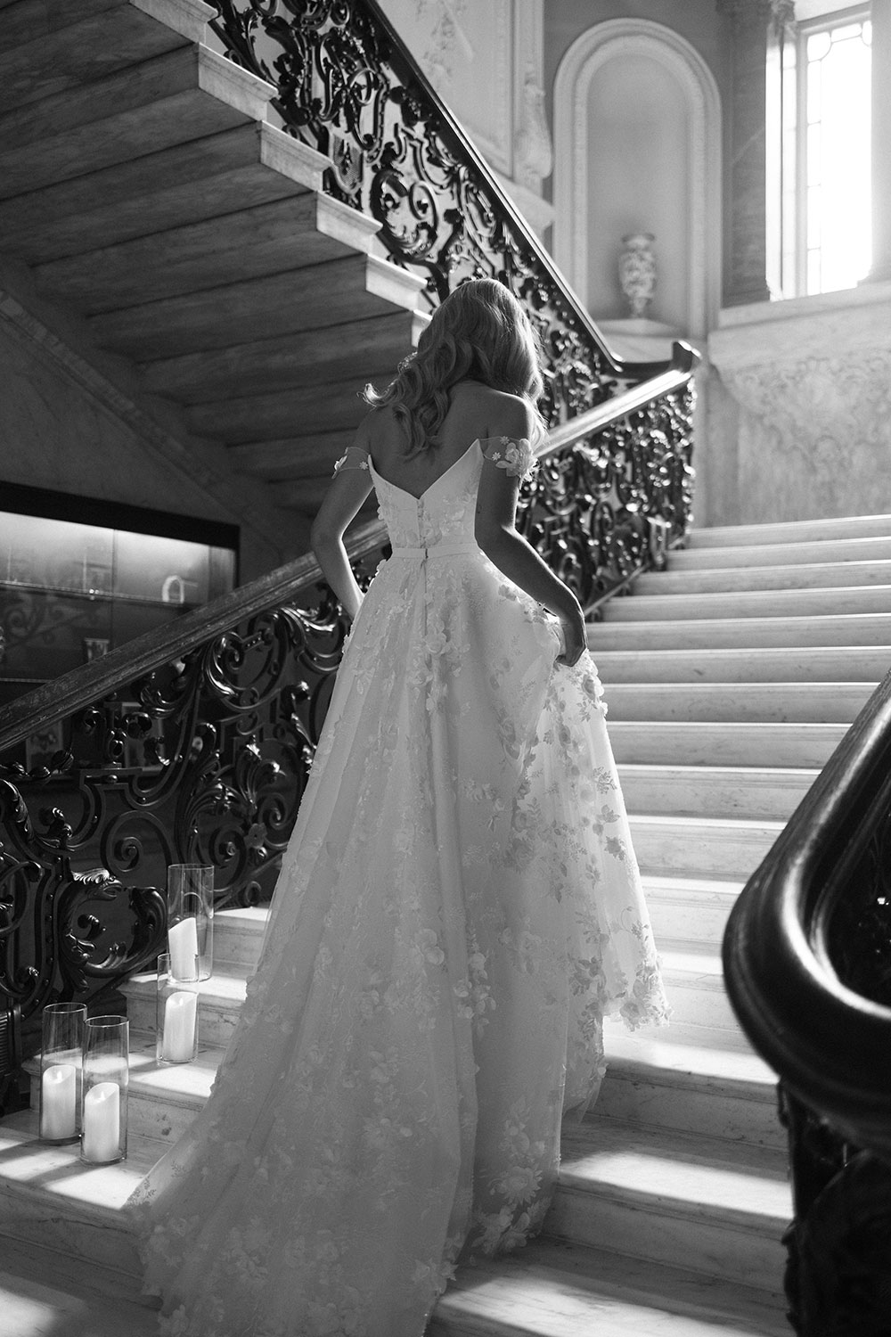 Suzanne Neville Debussy Wedding Dress at Miss Bush bridal boutique in Surrey