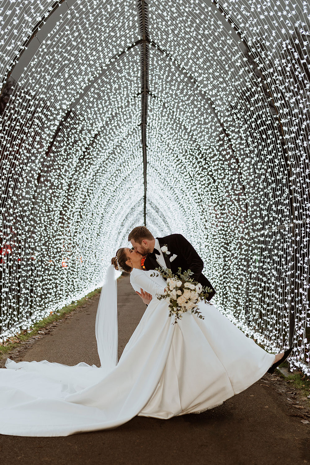 Jesus Peiro 2214 Miss Bush special wedding dress with pearls, from Miss Bush bridal boutique in Surrey