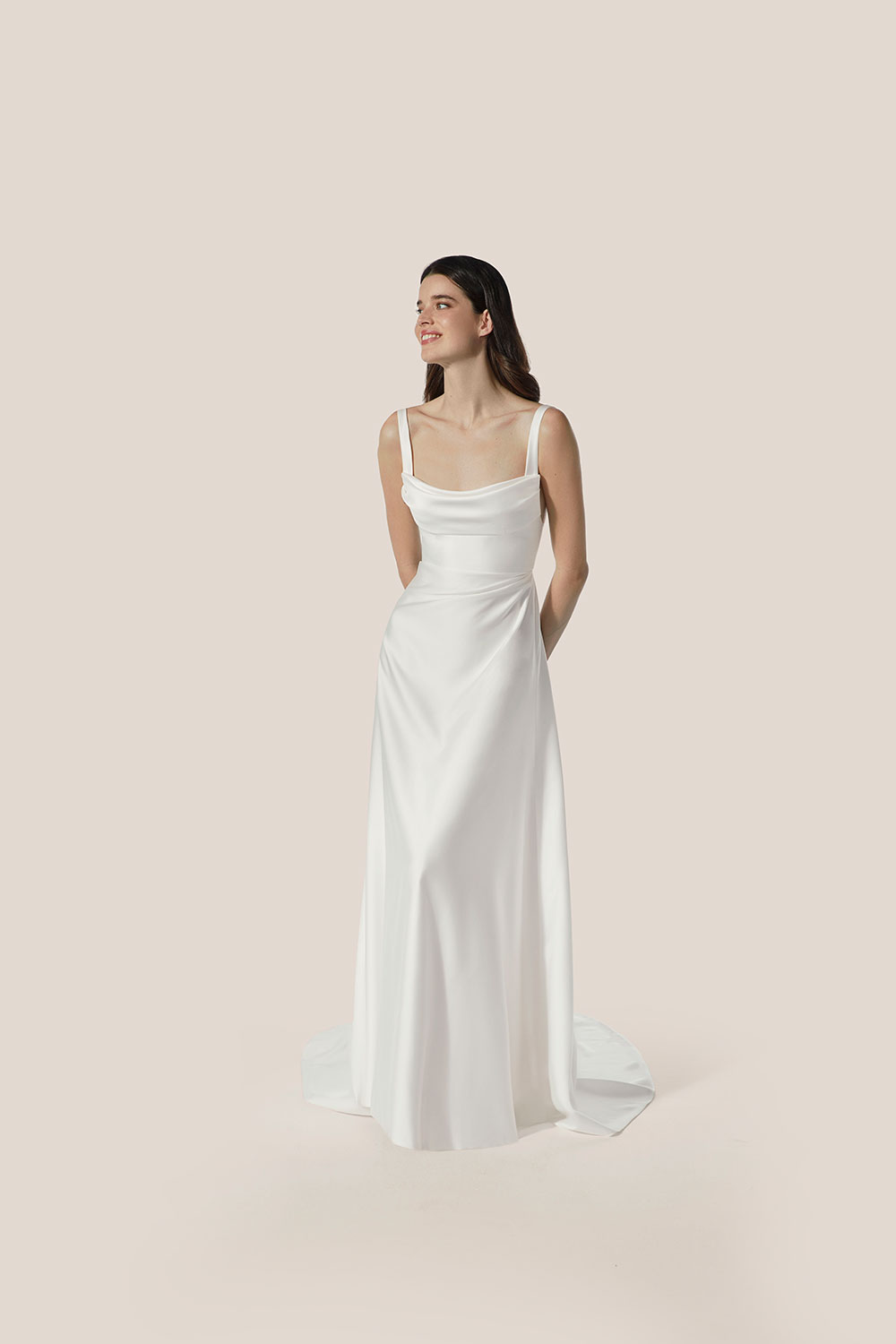 Jesus Peiro 2621 wedding dress, from the 2026 bridal collection, at Miss Bush, Surrey, London, UK stockist Jesus Peiro 2621 wedding dress