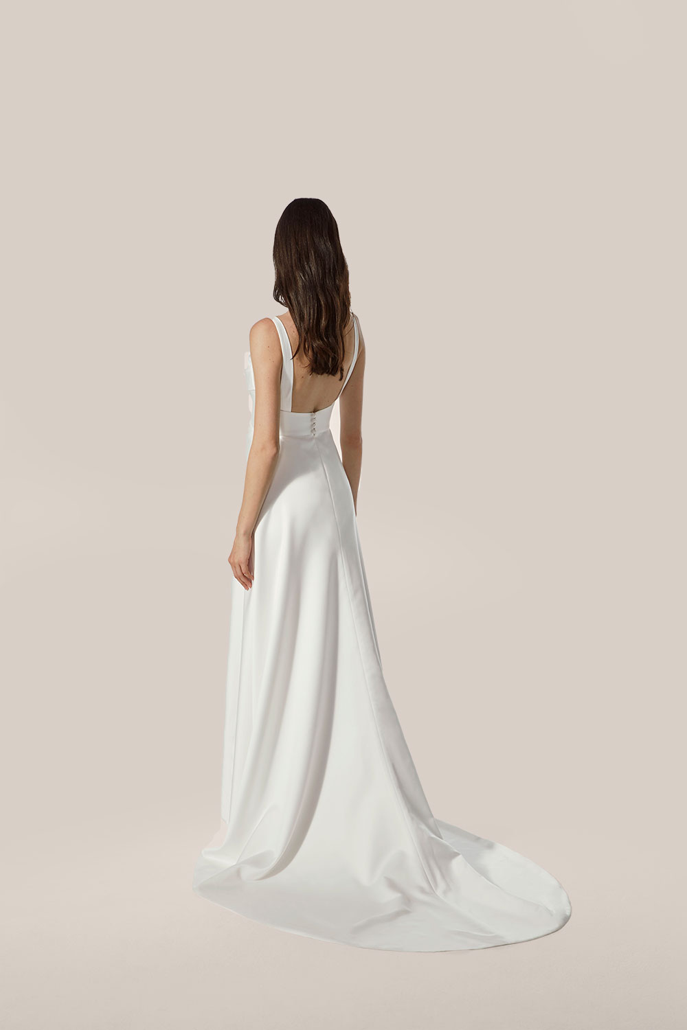 Jesus Peiro 2621 wedding dress, from the 2026 bridal collection, at Miss Bush, Surrey, London, UK stockist Jesus Peiro 2621 wedding dress