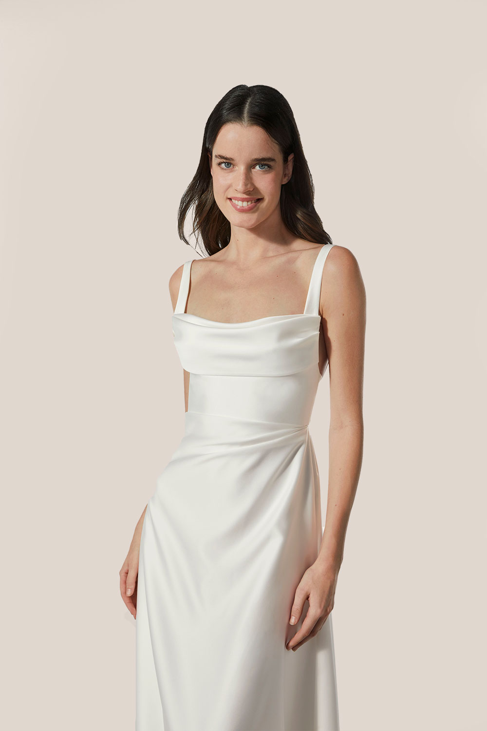 Jesus Peiro 2621 wedding dress, from the 2026 bridal collection, at Miss Bush, Surrey, London, UK stockist Jesus Peiro 2621 wedding dress