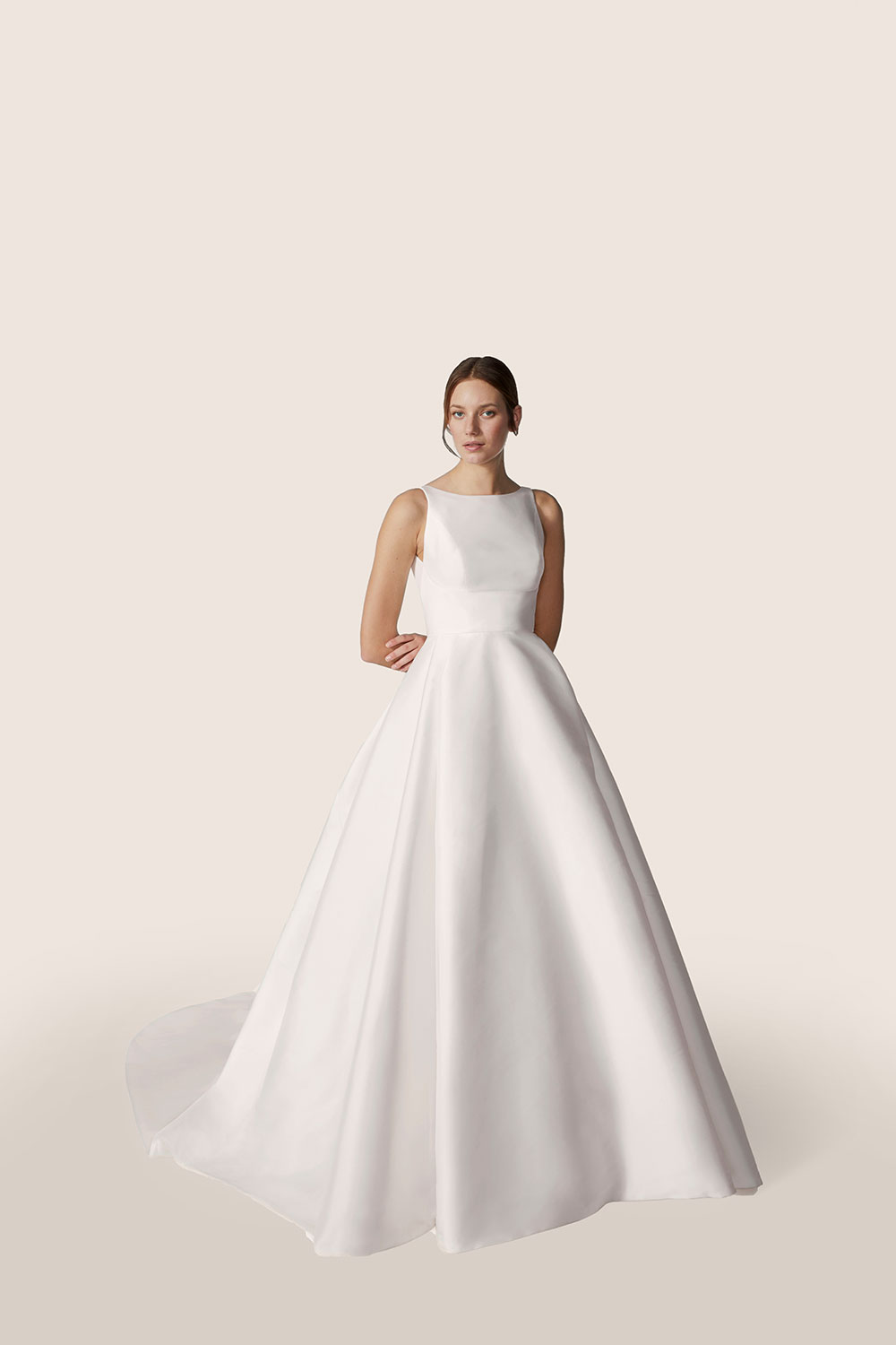 Jesus Peiro 2632 wedding dress, from the 2026 bridal collection, at Miss Bush, Surrey, London, UK stockist Jesus Peiro 2632 wedding dress