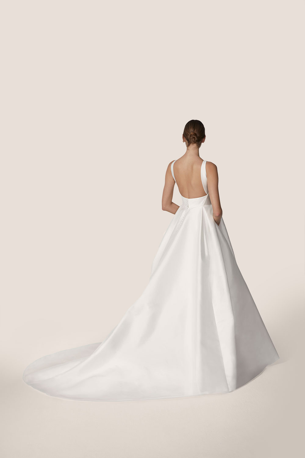 Jesus Peiro 2632 wedding dress, from the 2026 bridal collection, at Miss Bush, Surrey, London, UK stockist Jesus Peiro 2632 wedding dress