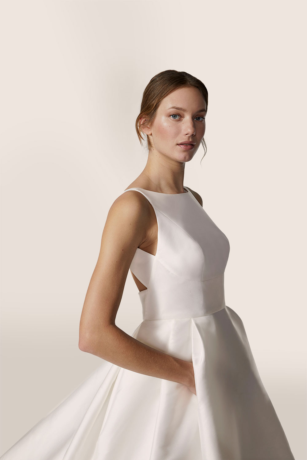 Jesus Peiro 2632 wedding dress, from the 2026 bridal collection, at Miss Bush, Surrey, London, UK stockist Jesus Peiro 2632 wedding dress