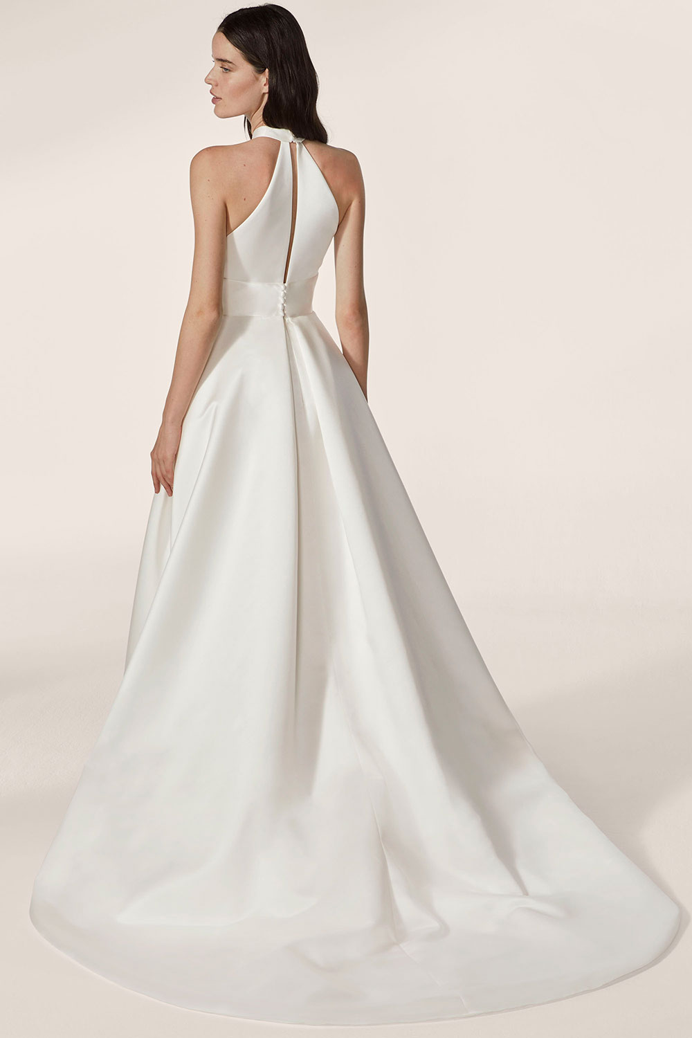 Jesus Peiro 2647 halterneck wedding dress