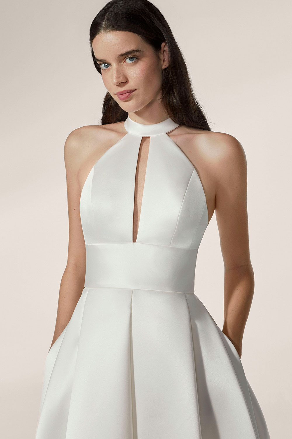 Jesus Peiro 2647 halterneck wedding dress