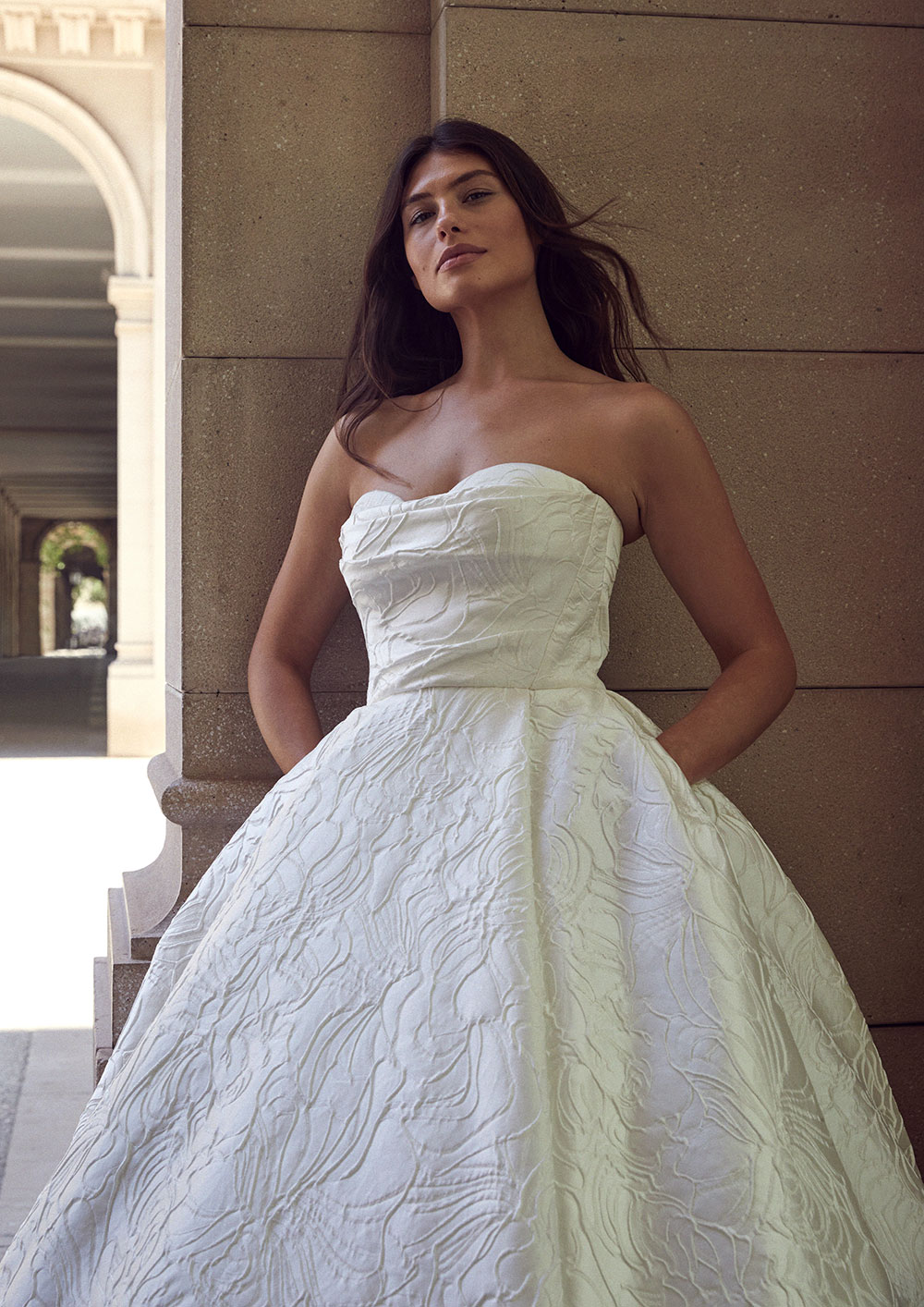 Jesus Peiro 2666 strapless ballgown wedding dress
