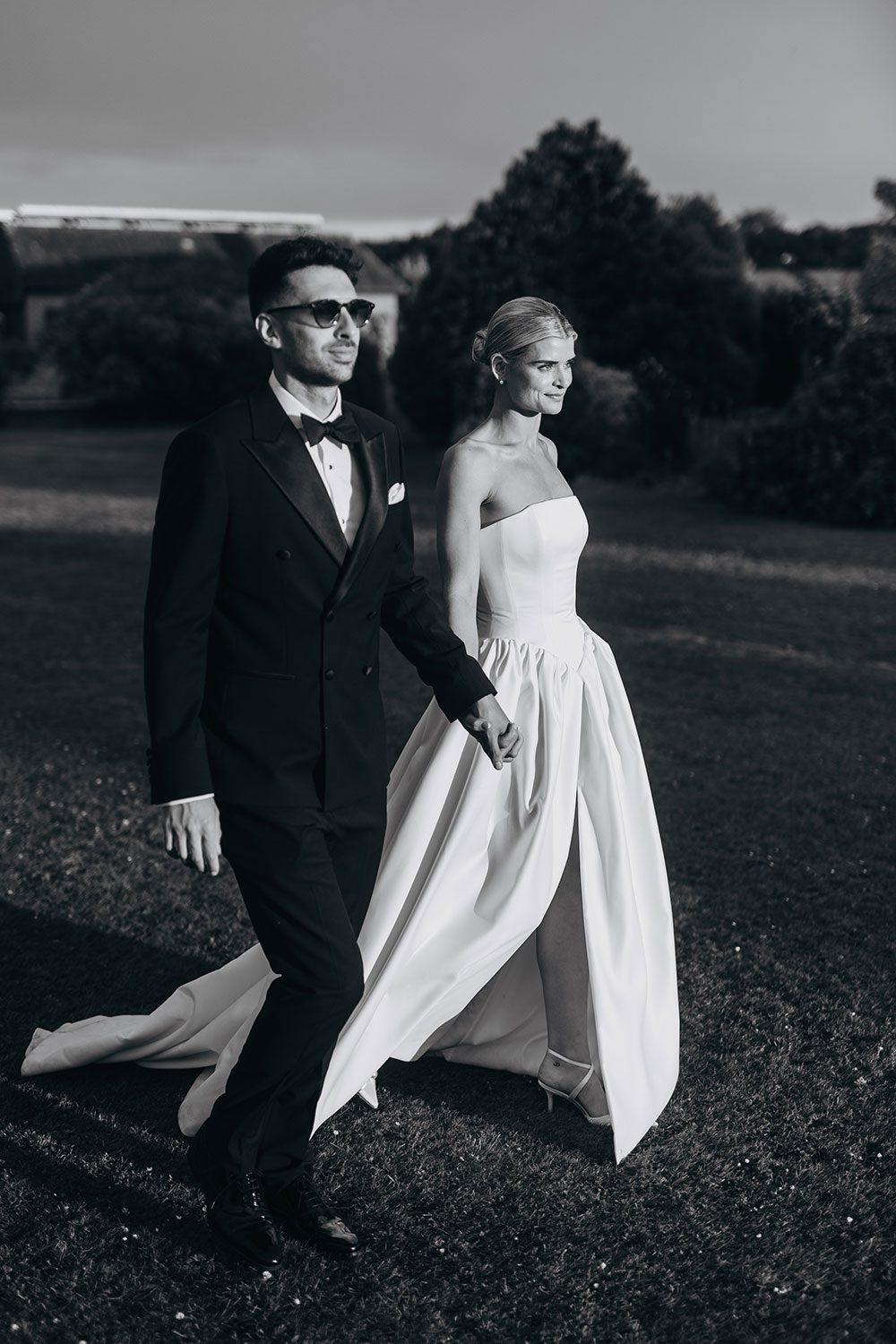 Nortier Schiffer drop waist wedding dress Helen Miss Bush bride Surrey (57) Helen in Nortier Schiffer wedding dress