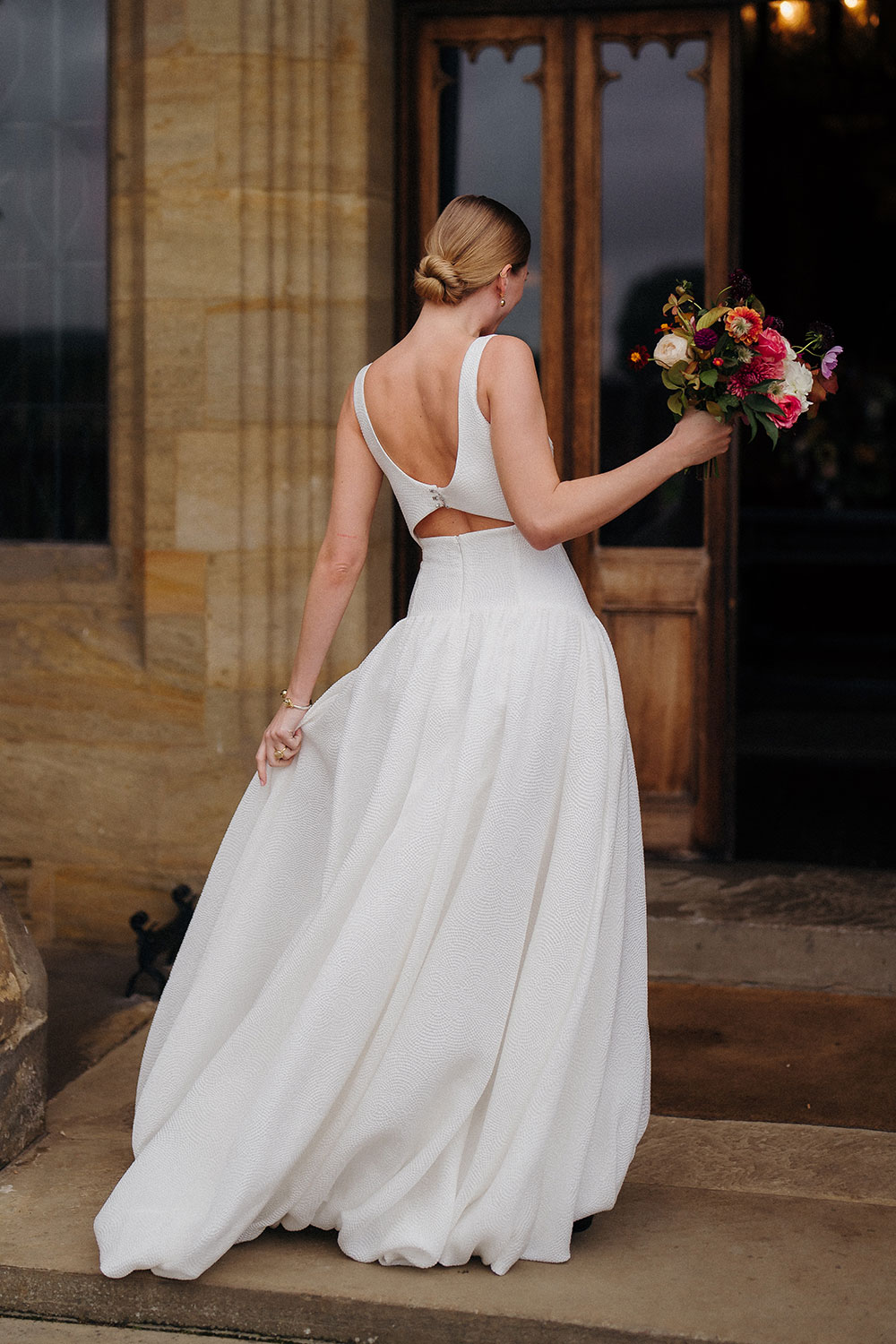 Modern wedding dress by Divine Atelier