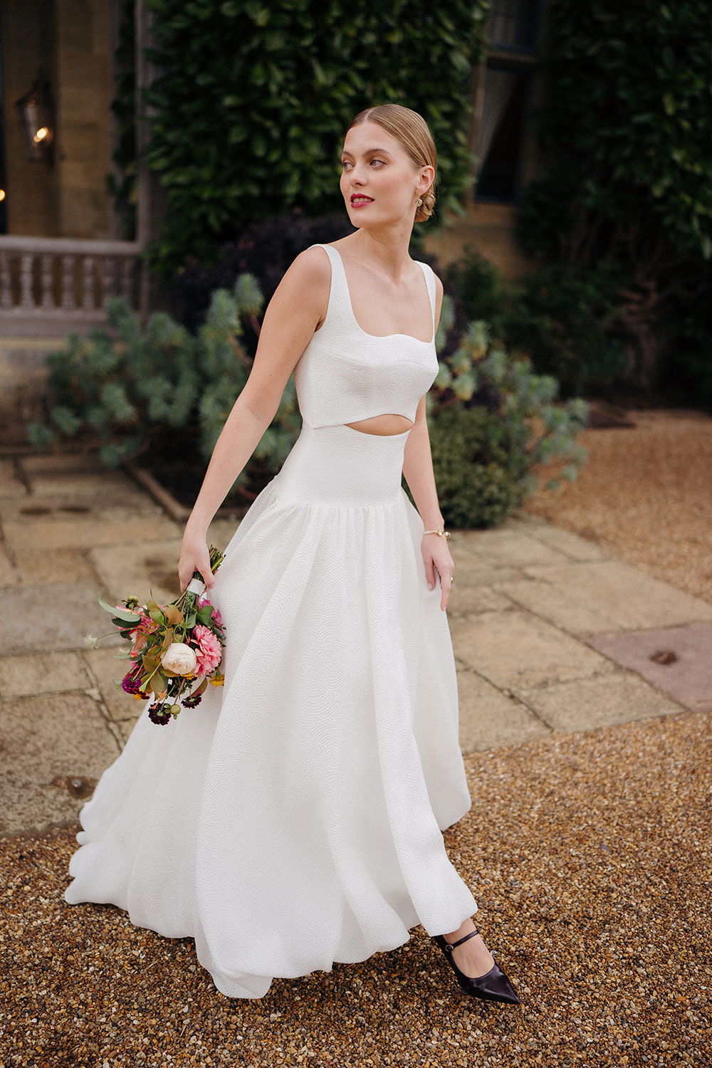 Contemporary bridal fashion at Miss Bush bridal boutique