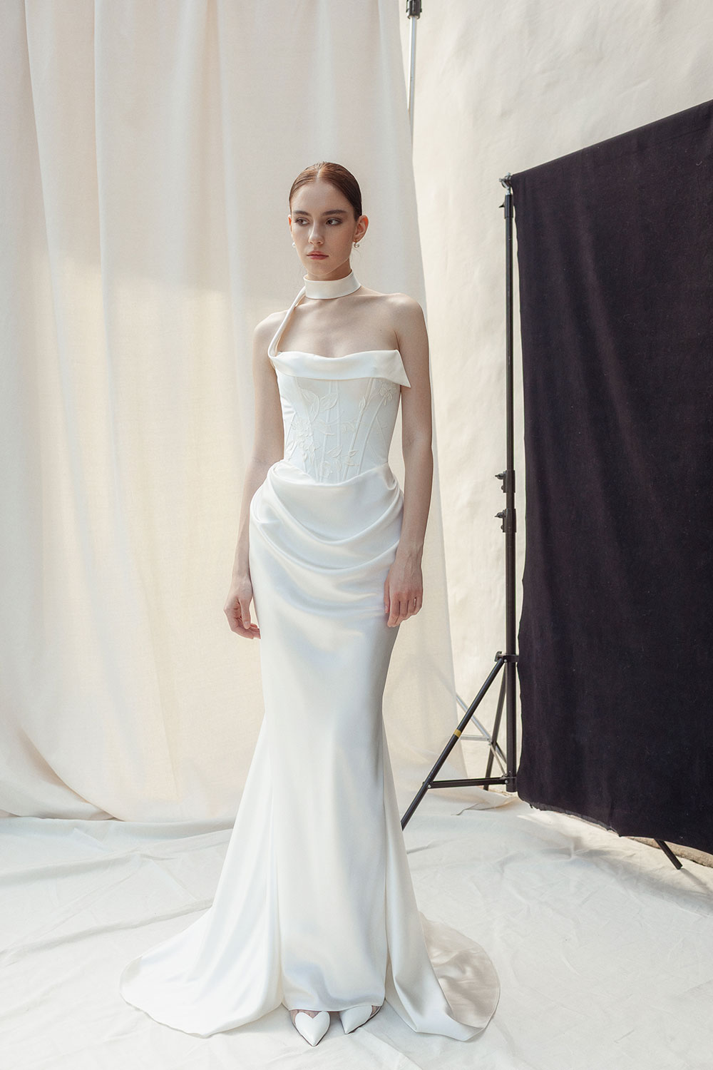 Eva silk wedding dress from Divine Atelier