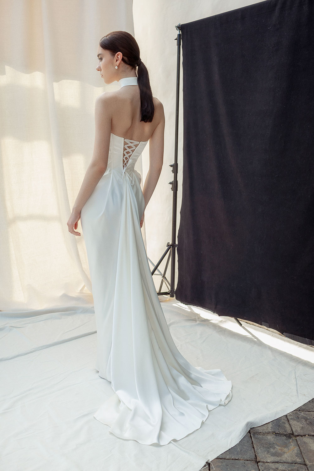 Eva silk wedding dress from Divine Atelier