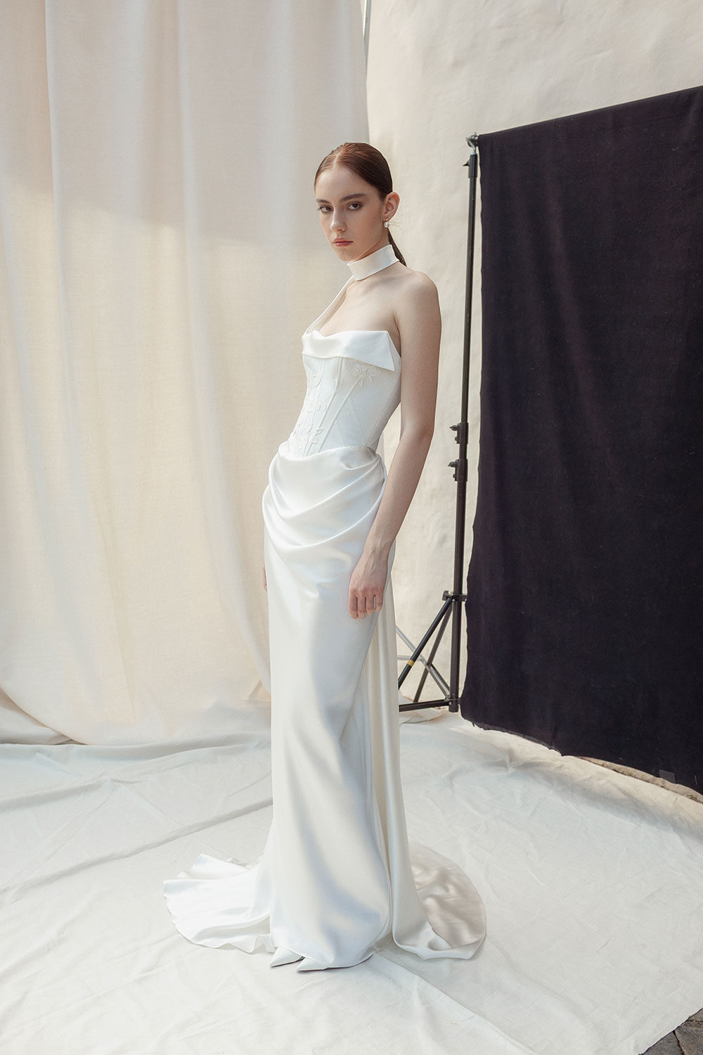 Eva silk wedding dress from Divine Atelier