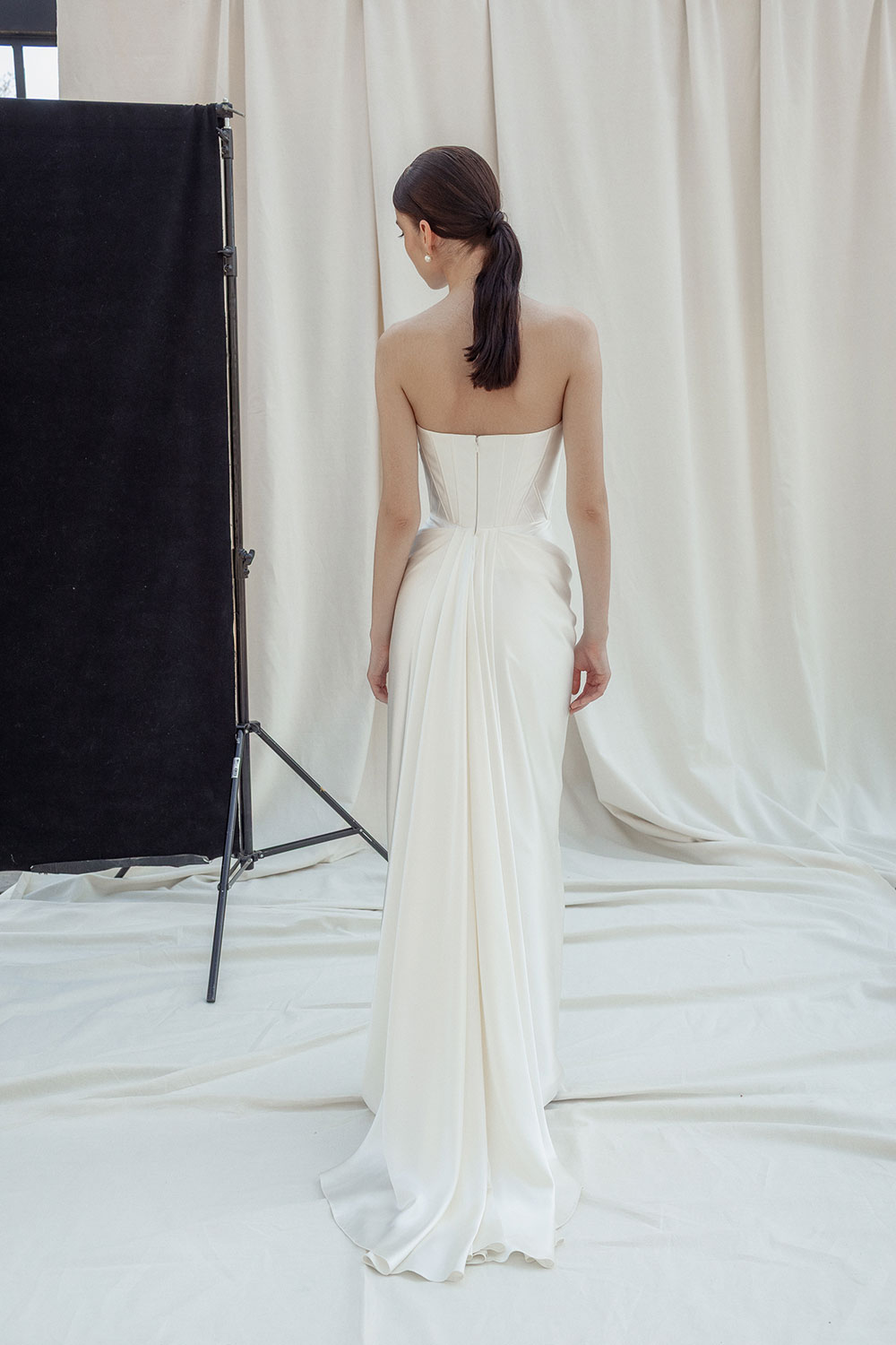 Piper silk wedding dress from Divine Atelier