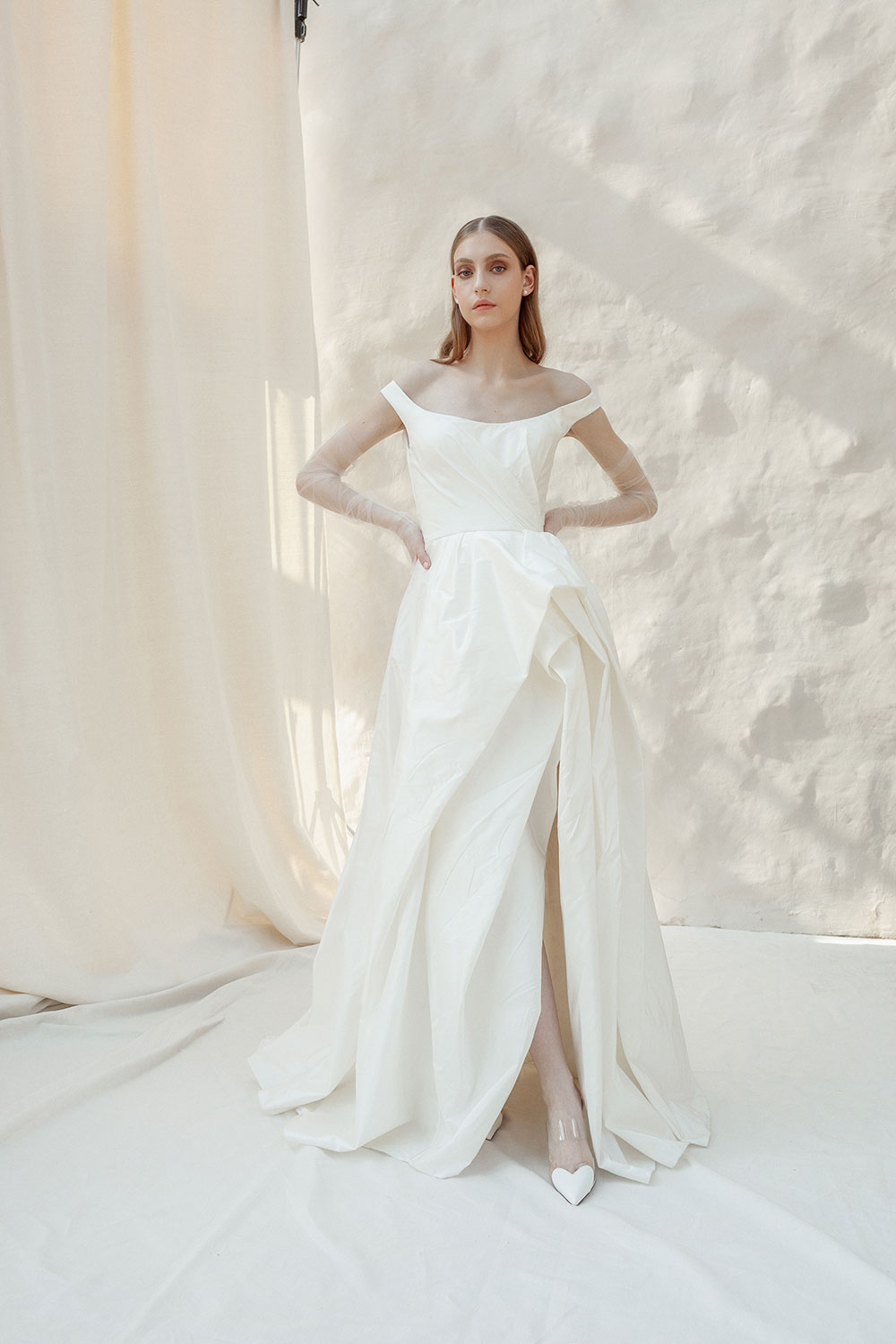 Poppy silk wedding dress from Divine Atelier