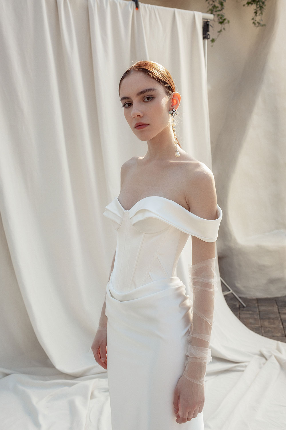 Paloma silk wedding dress from Divine Atelier