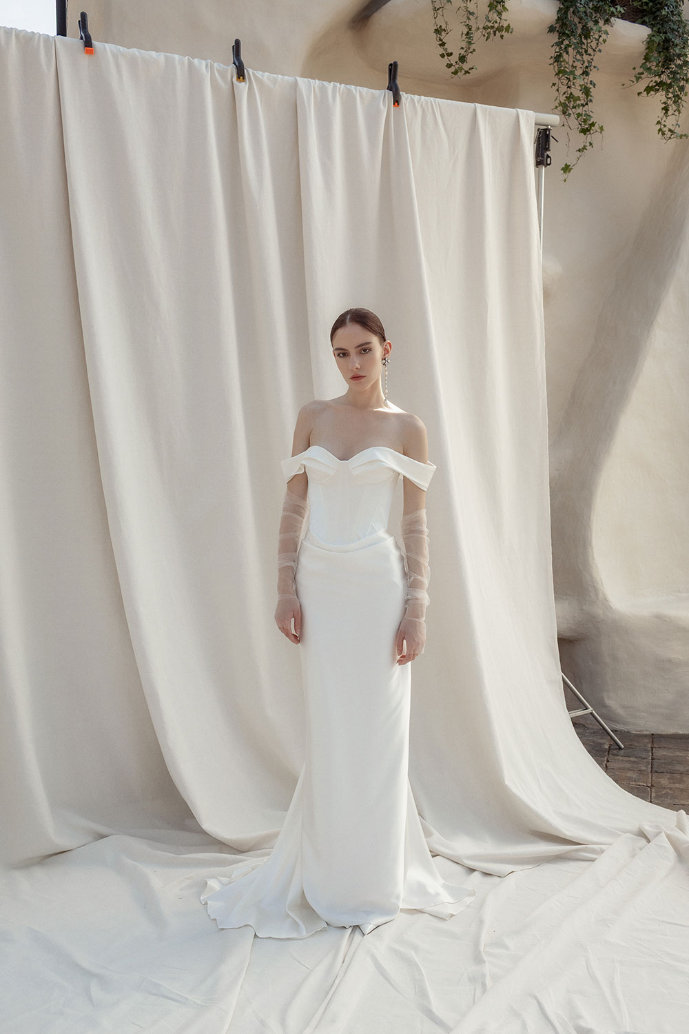 Paloma silk wedding dress from Divine Atelier