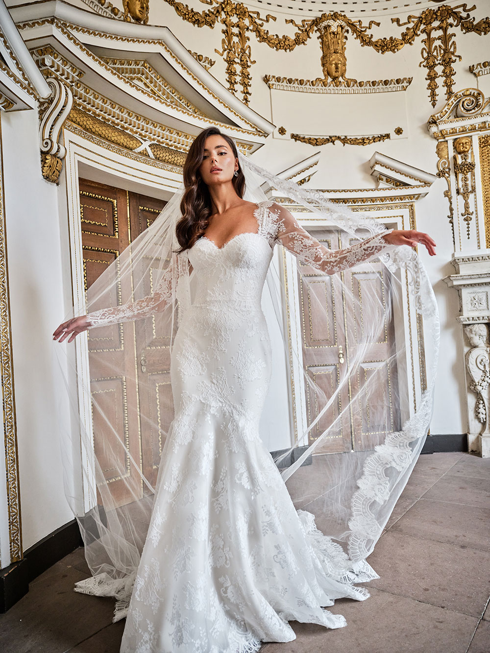 Suzanne Neville Solenne wedding dress from the 2026 Everlasting Grace bridal collection