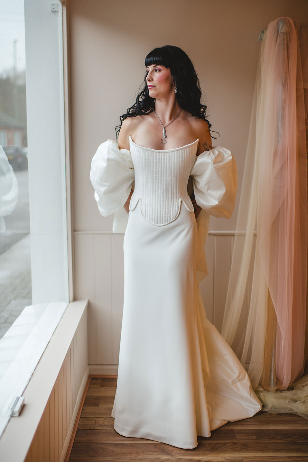 Eowyn bridal corset by David Western