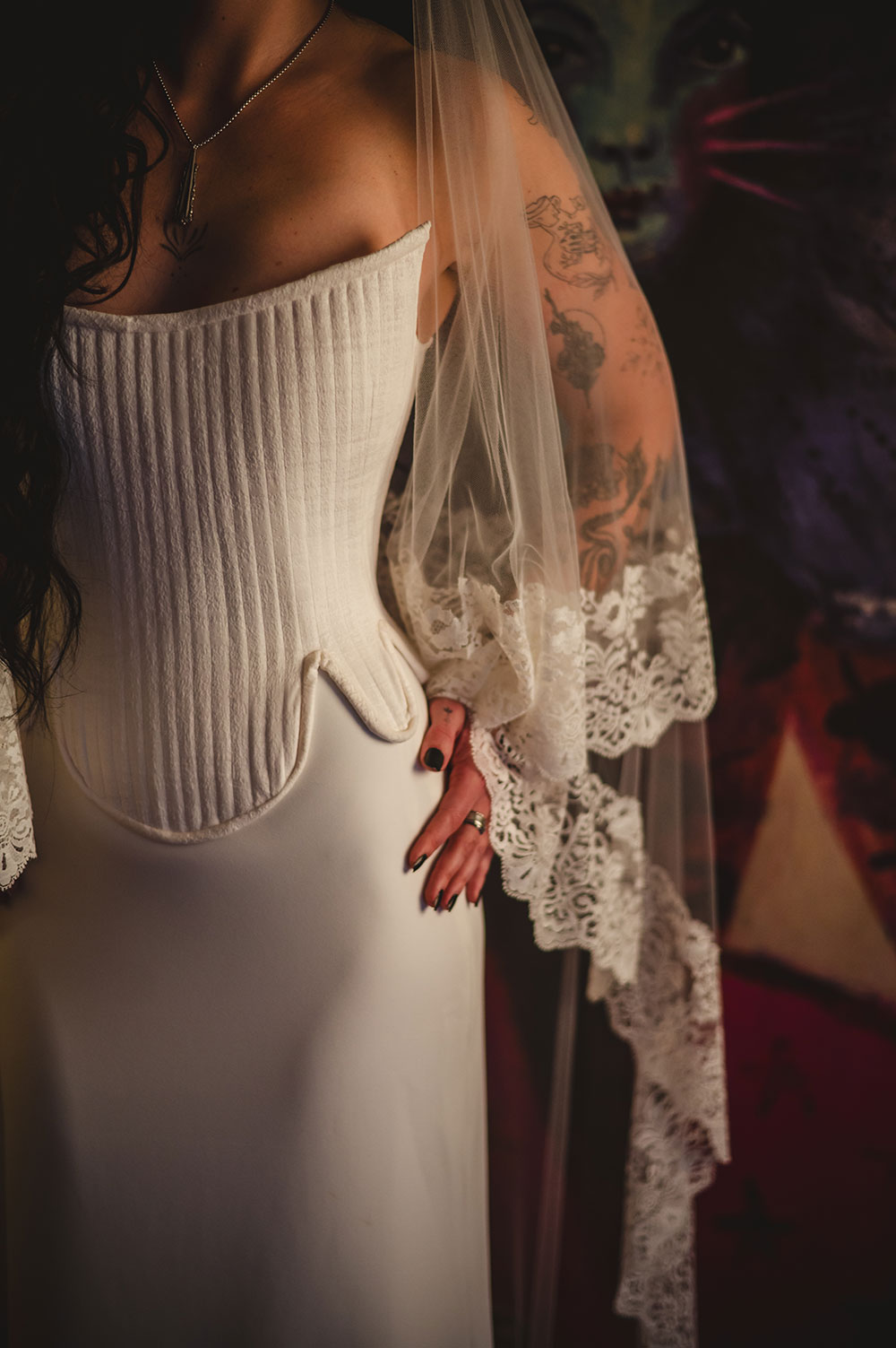 Eowyn bridal corset by David Western