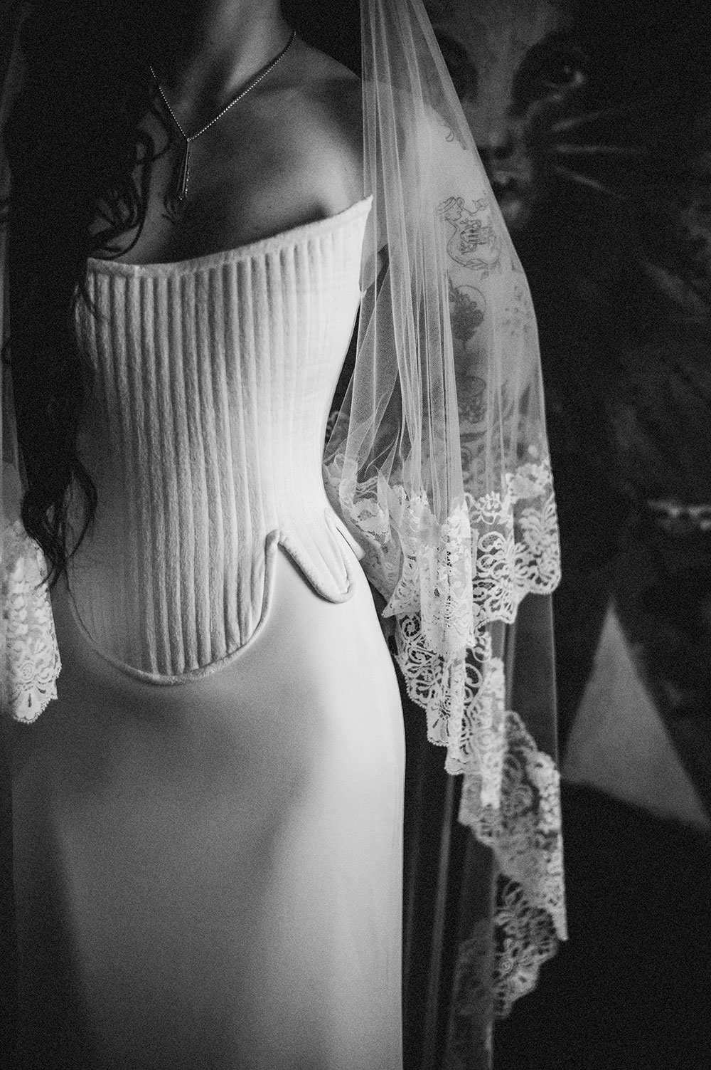 Eowyn bridal corset by David Western