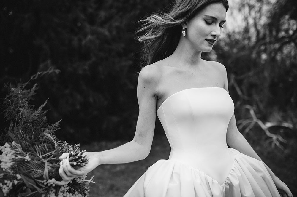 Schiffer wedding dress by Nortier 