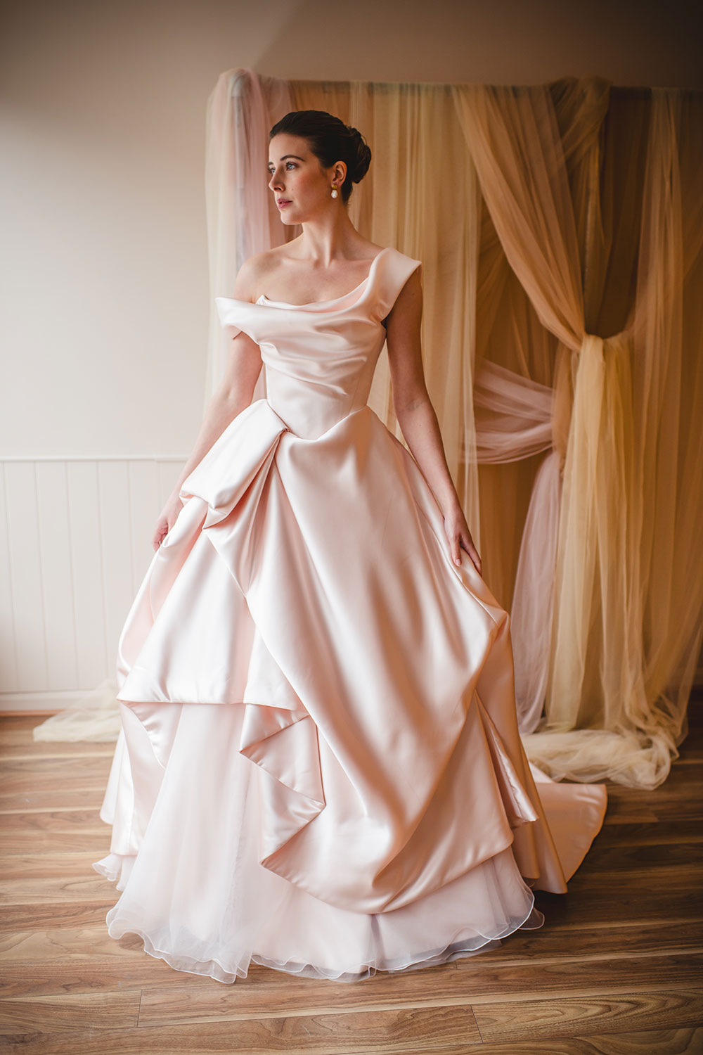 Angel wedding dress by Nortier 