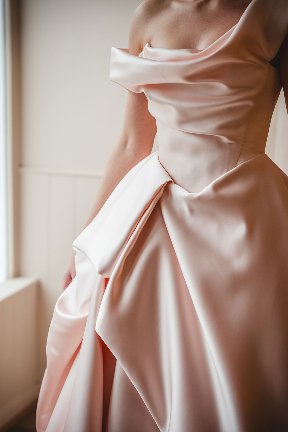 Angel wedding dress by Nortier 