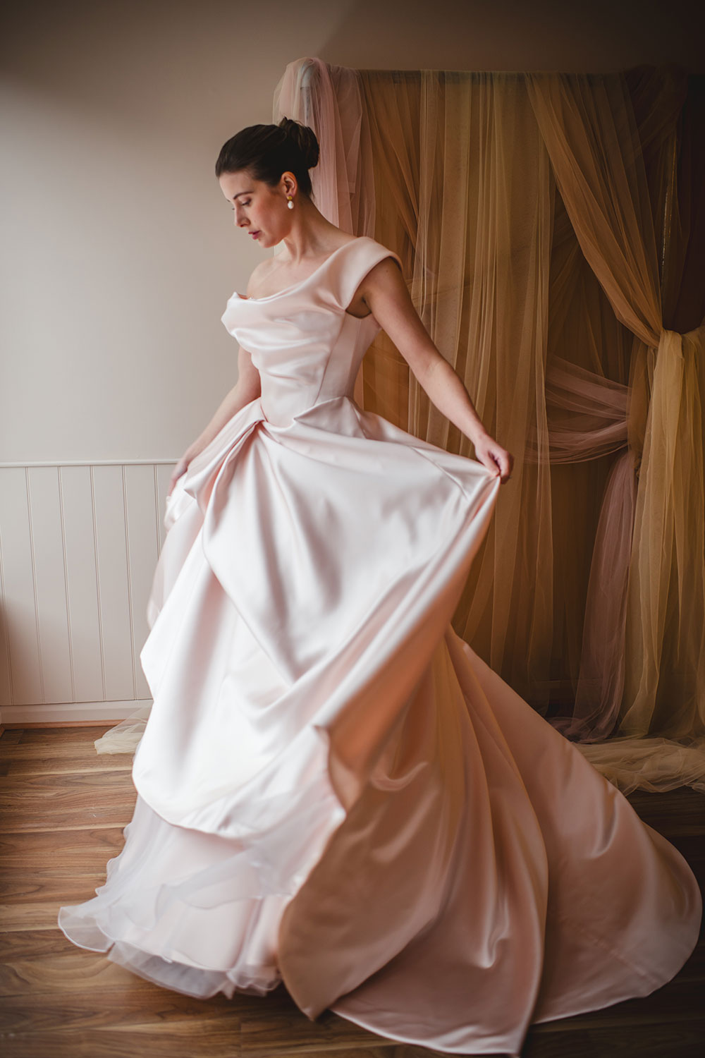 Angel wedding dress by Nortier 
