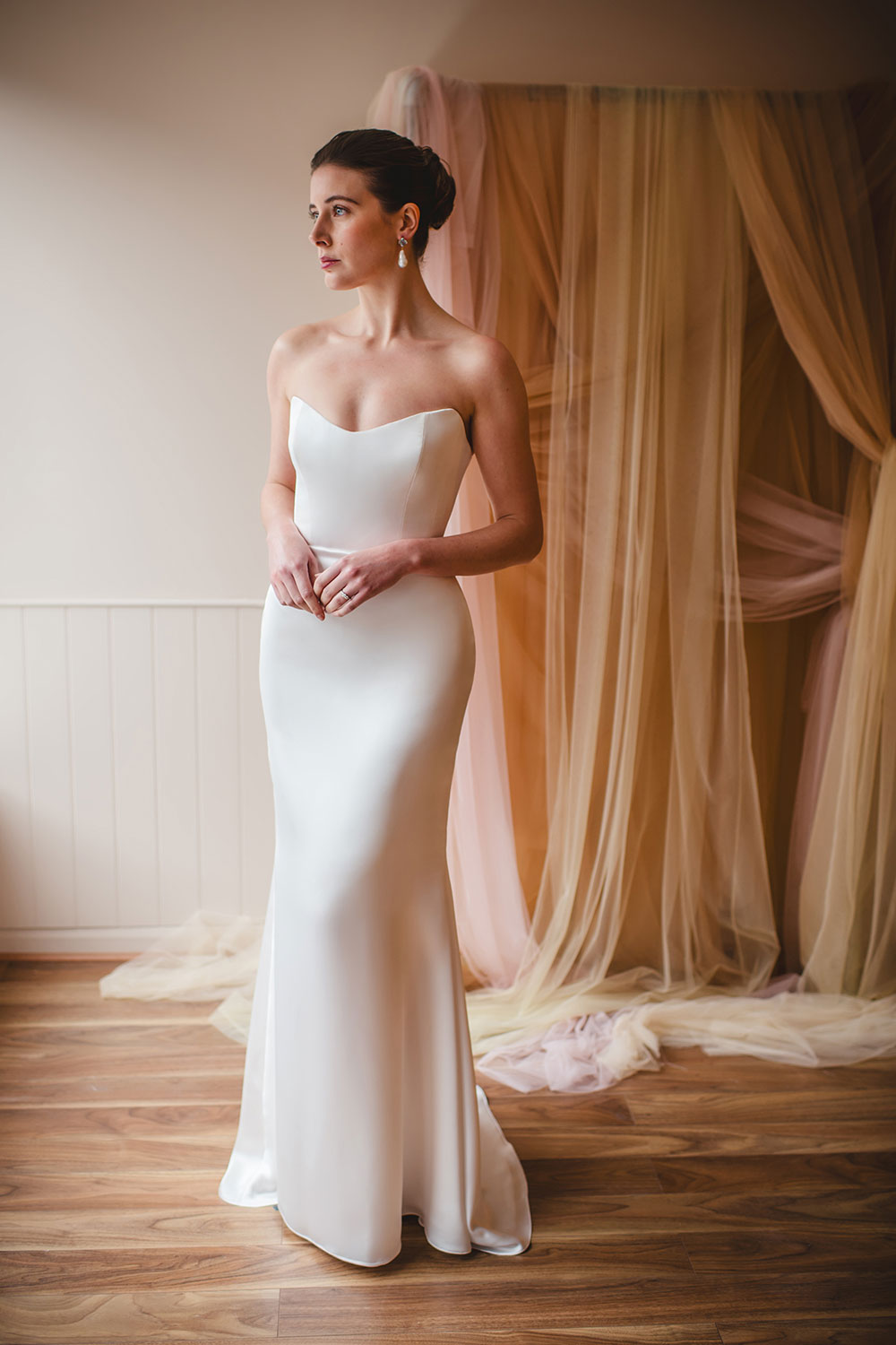Fidèle wedding dress by Nortier 