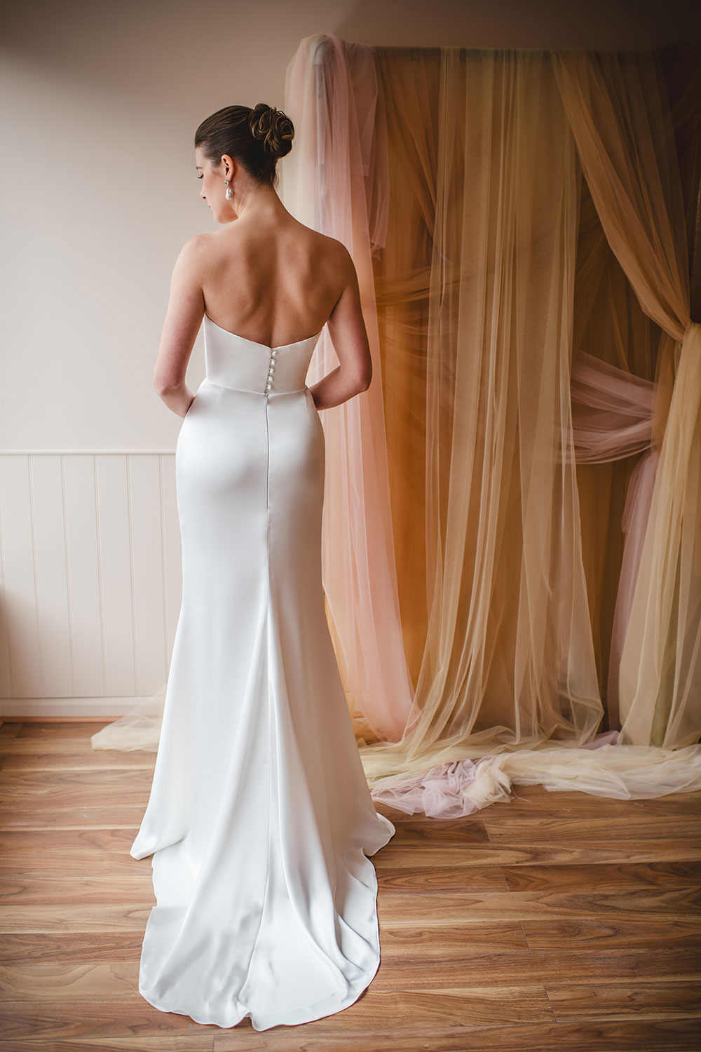 Fidèle wedding dress by Nortier 