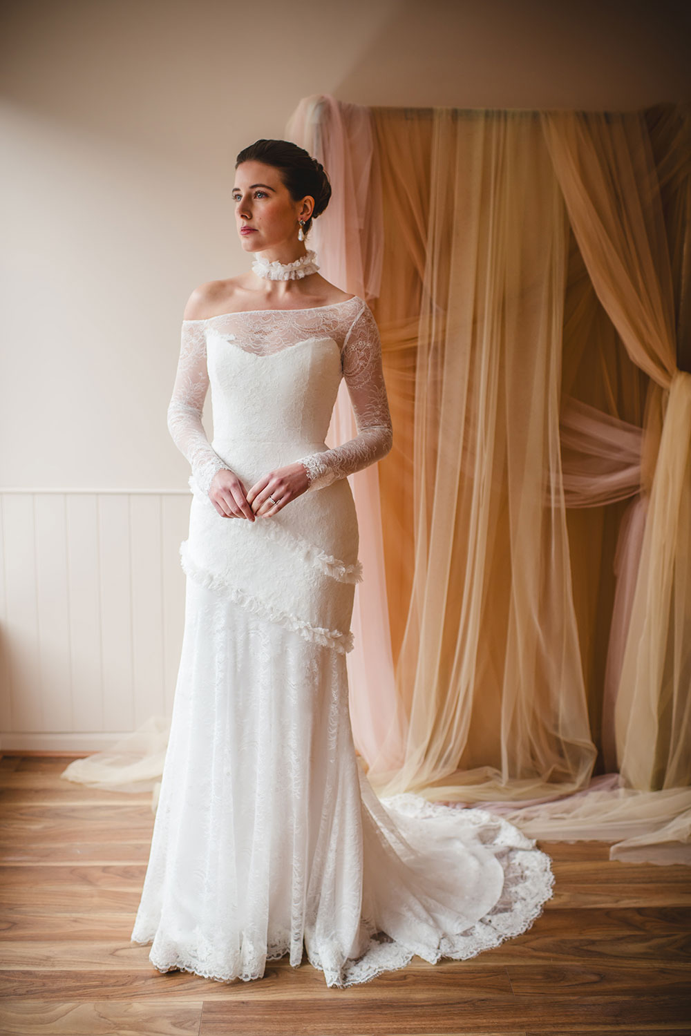 Fidèle wedding dress by Nortier 
