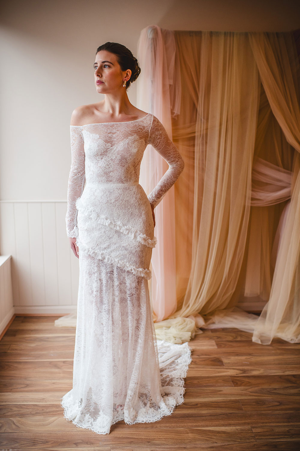 Fidèle wedding dress by Nortier 
