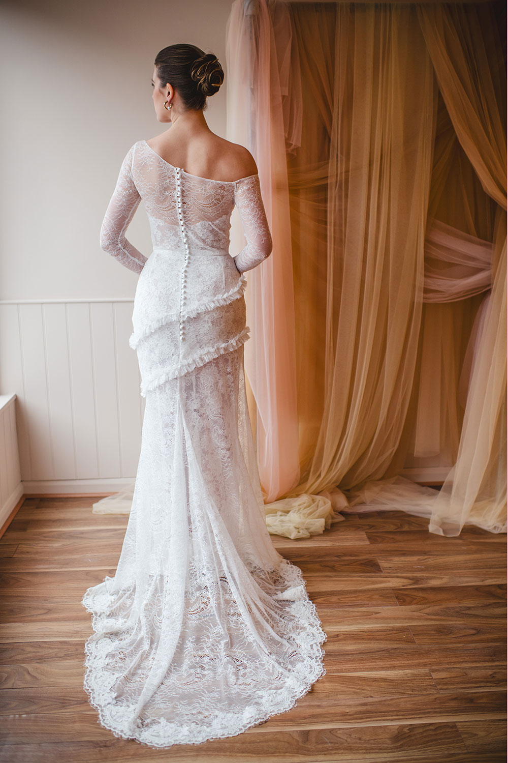 Fidèle wedding dress by Nortier 
