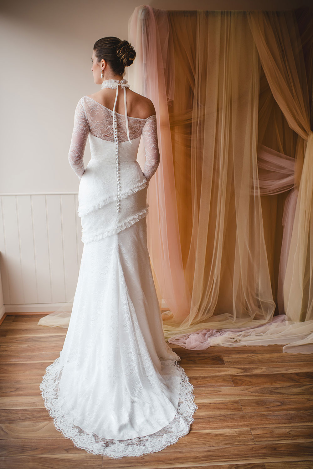 Fidèle wedding dress by Nortier 