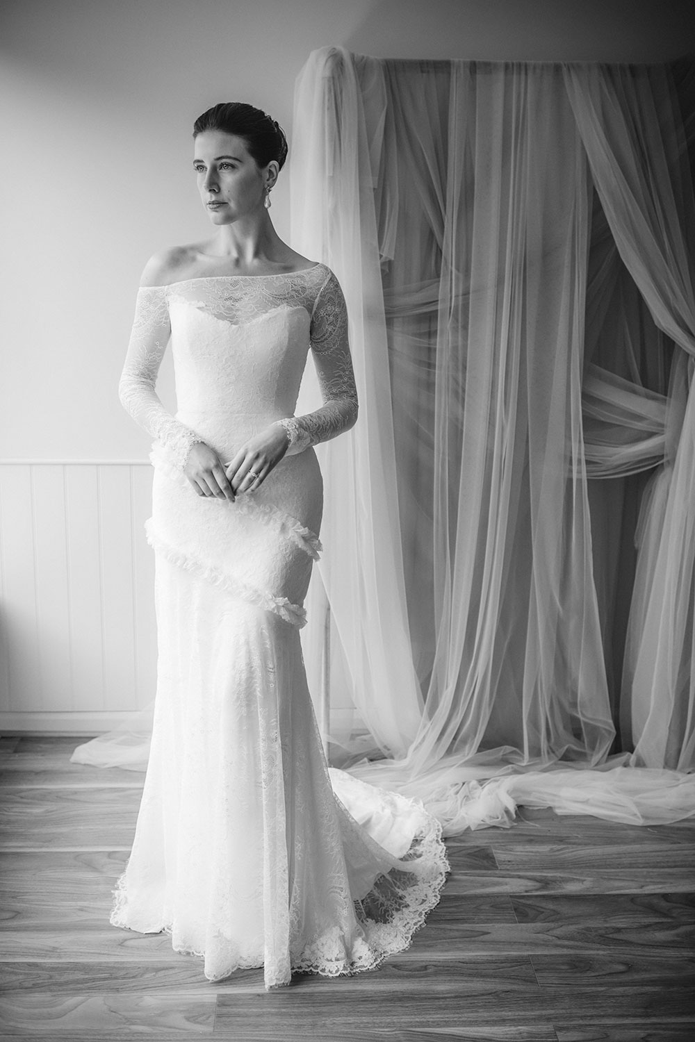 Fidèle wedding dress by Nortier 