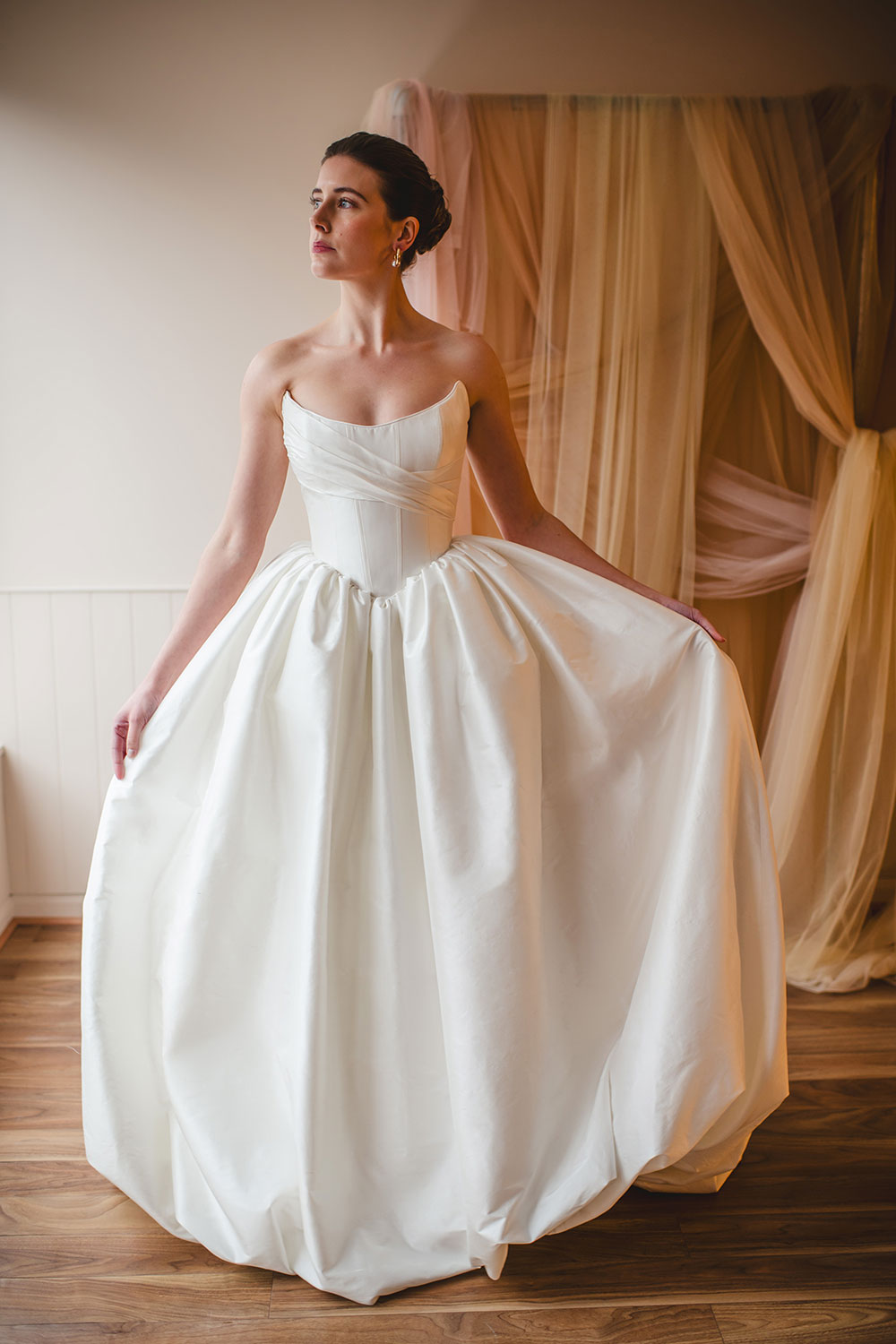 Liberté wedding dress by Nortier 