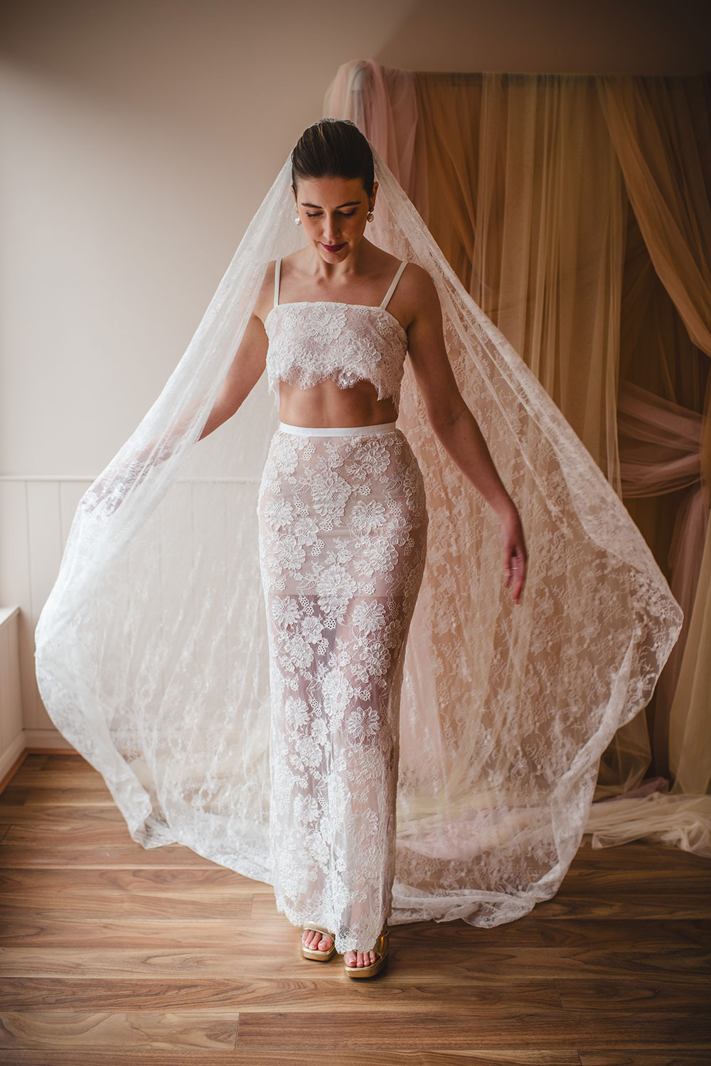 Lily bridal separates by Nortier