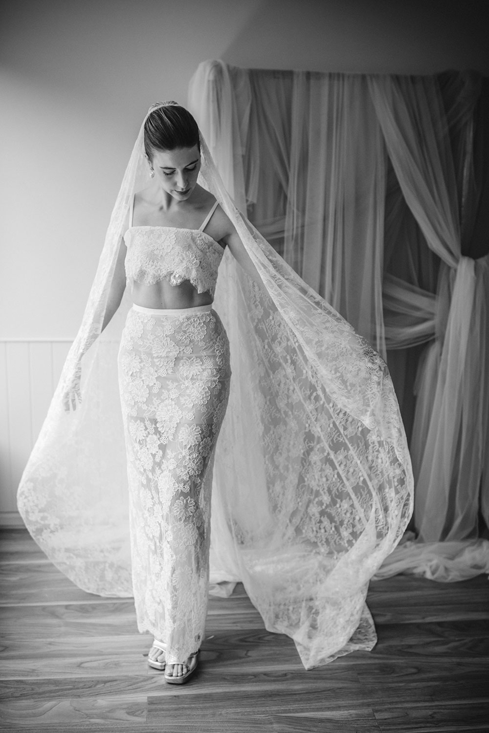 Lily bridal separates by Nortier