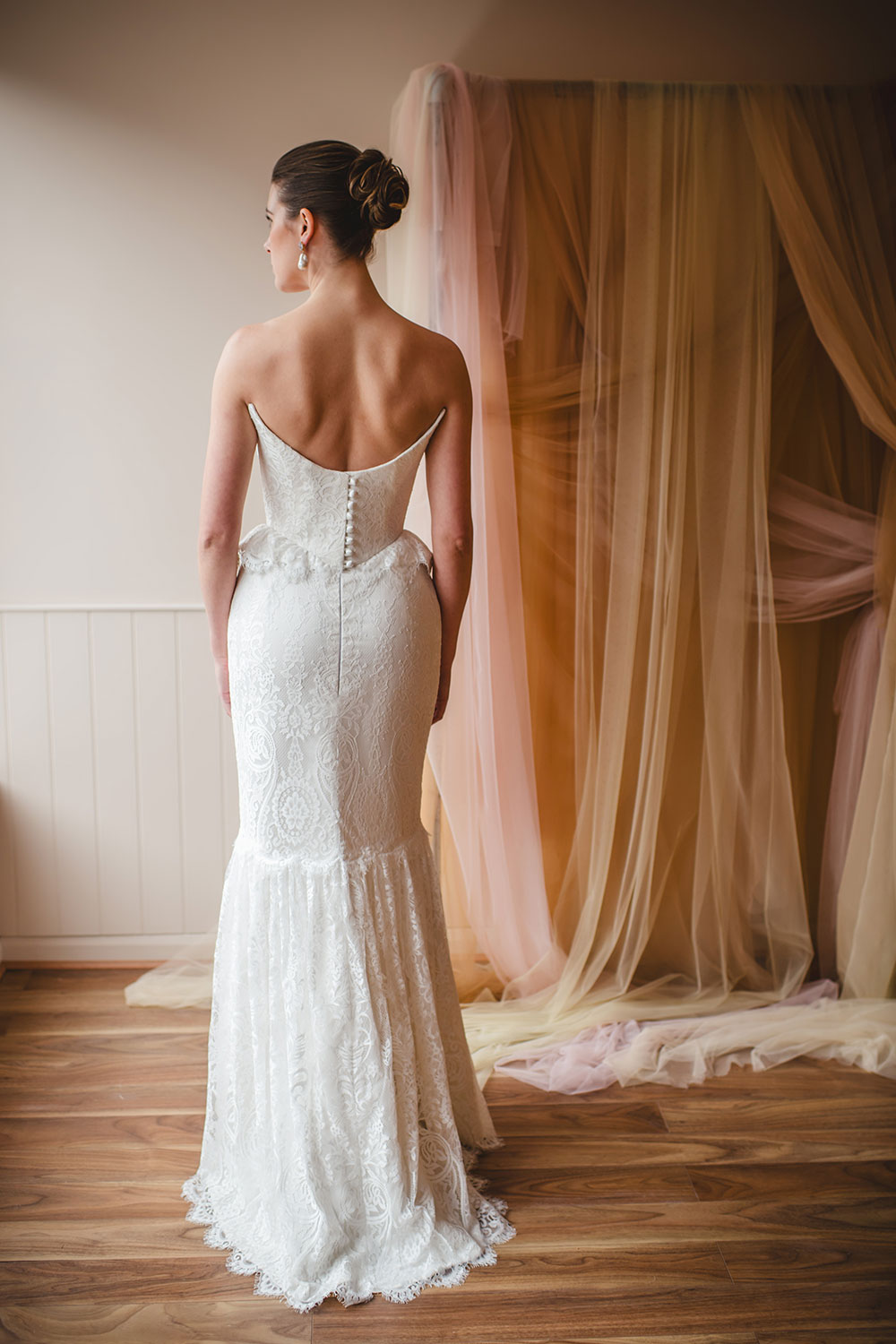 Mathilde wedding dress by Nortier 