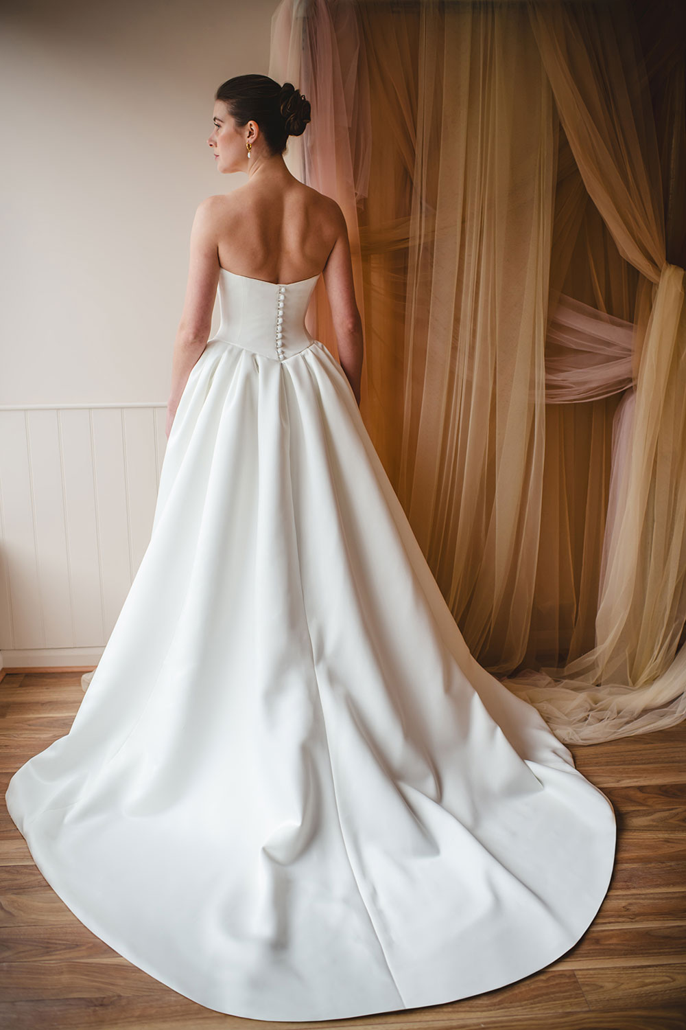 Schiffer wedding dress by Nortier 