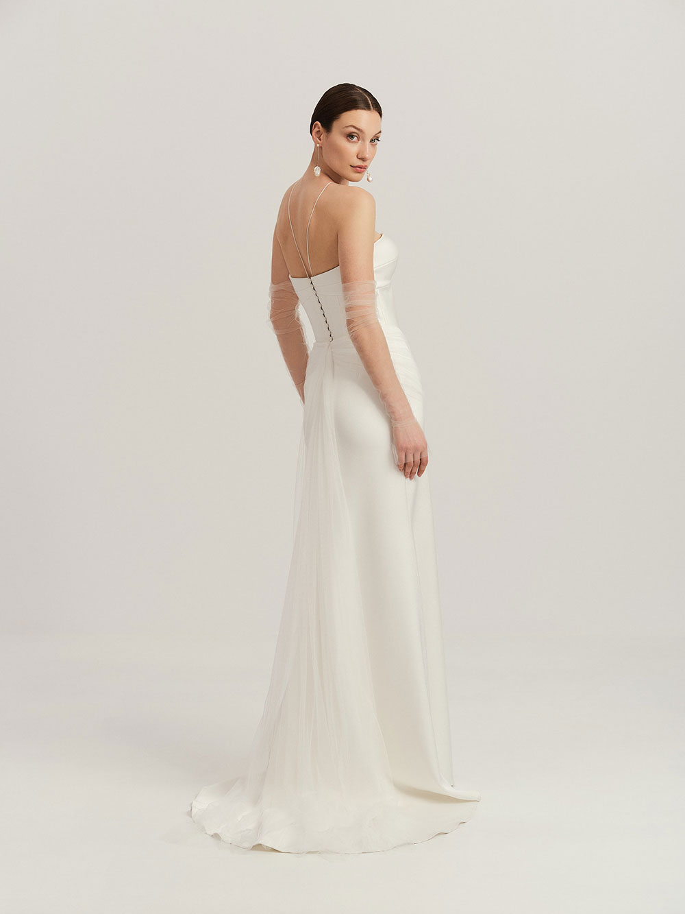 Ella satin wedding dress from Divine Atelier