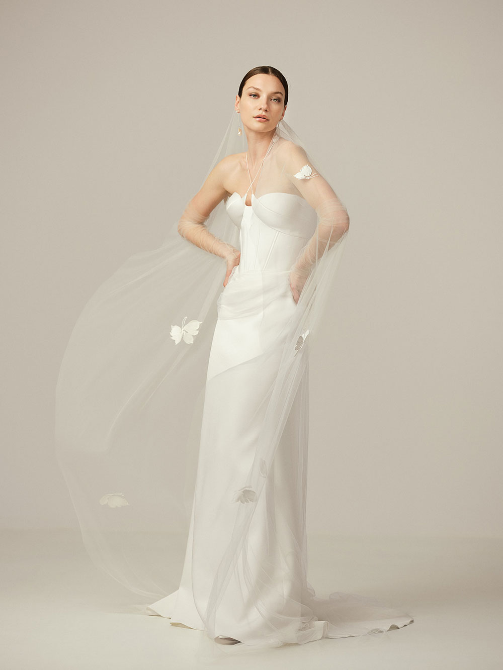 Ella satin wedding dress from Divine Atelier